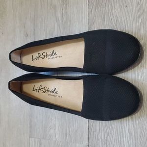 Women's low profile wedge flats